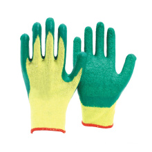 10 G Polycotton Knit Glove Dipped Latex